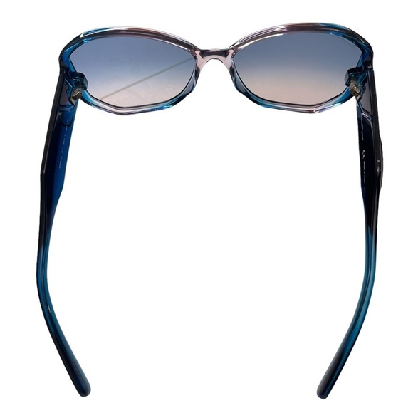 Salvatore Ferragamo Women’s SF942S Blue Antique Rose/Blue Gradient Sunglasses - Picture 6 of 11